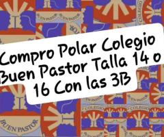 Polar Colegio Buen Pastor Talla 14 o 16 con las 3B