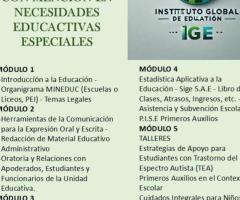 ¡CURSO CERTIFICADO DE ASISTENTE DE AULA E INSPECTOR EDUCACIONAL!