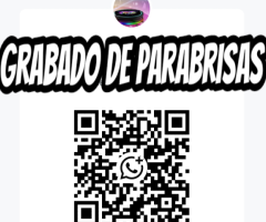 grabado de patentes en parabrisa  numero  contacto ±56975822247