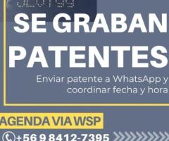 Grabado de patentes!