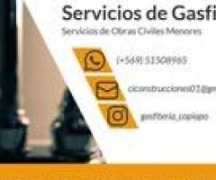 Se Realizan Trabajos de Gasfitería y Electricidad