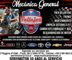 SERVICIOS AUTOMOTRICES MECANICA EN GENERAL Y GRABADO DE PATENTE