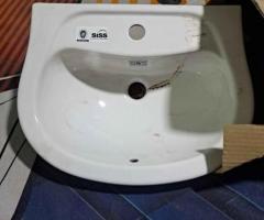 PEDESTAL DE BAÑO + LAVAMANOS NUEVO EN CAJA