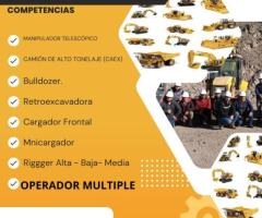 ¡CERTIFICADO PARA OPERADOR DE EQUIPOS,RIGGER Y CALIFICACIÓN DE SOLDADOR!