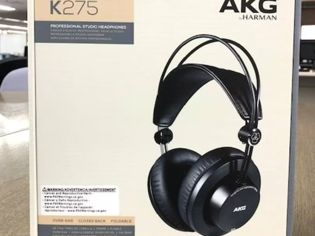 Audífonos de Monitoreo para estudio akg k275 - 1