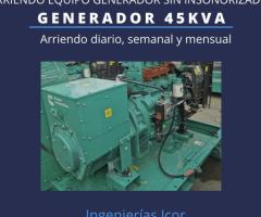 Arriendo generador 45KVA - 1
