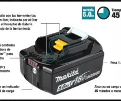 Baterías makita 18v 5.0 ah