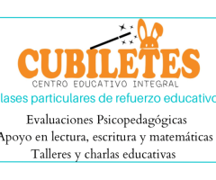 Centro educativo CUBILETES, clases de apoyo escolar
