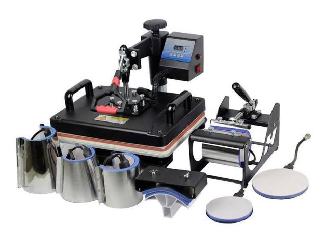 Se vende máquina 8 en uno sublimación, impresora sublimación epson e insumos - 1