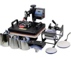 Se vende máquina 8 en uno sublimación, impresora sublimación epson e insumos