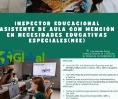 ¡CURSO CERTIFICADO DE ASISTENTE DE AULA E INSPECTOR EDUCACIONAL!