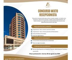 Concurso Mixto Recepcionista