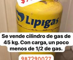 Se vende cilindro de gas