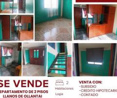 Departamento en venta llanos de OLLANTAY