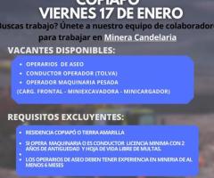 RECLUTAMIENTO PRESENCIAL -  VIERNES 17 DE ENERO